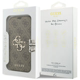 Husa de protectie Guess compatibil cu iPhone 18 Pro / iPhone 17 Pro, Maro