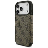 Husa de protectie Guess compatibil cu iPhone 18 Pro / iPhone 17 Pro, Maro