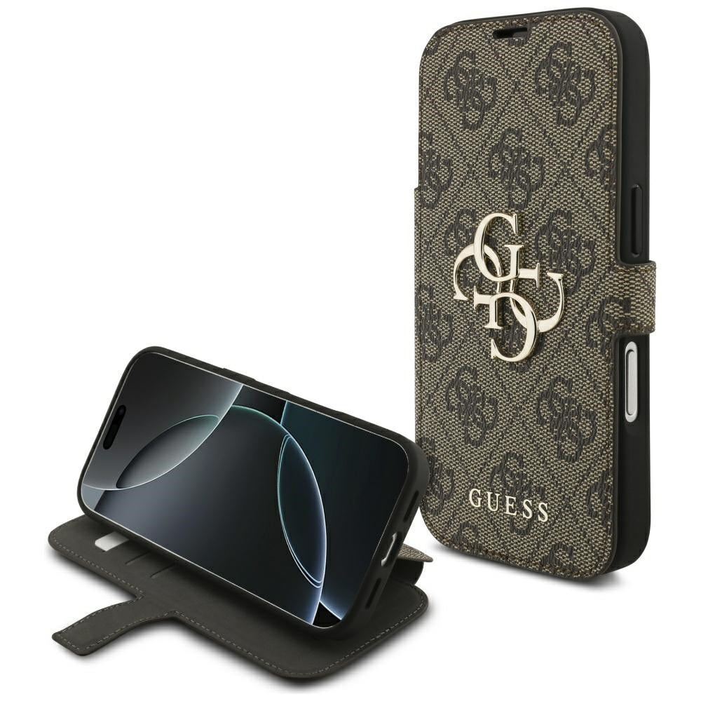 Husa de protectie Guess compatibil cu iPhone 18 Pro / iPhone 17 Pro, Maro