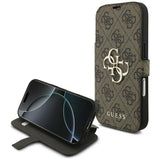 Husa de protectie Guess compatibil cu iPhone 18 Pro / iPhone 17 Pro, Maro