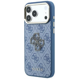 Husa de protectie Guess compatibil cu iPhone 17 Pro / iPhone 18 Pro, Albastru