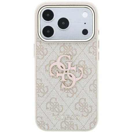 Husa de protectie Guess compatibil cu iPhone 17 Pro Max / iPhone 18 Pro Max, Roz