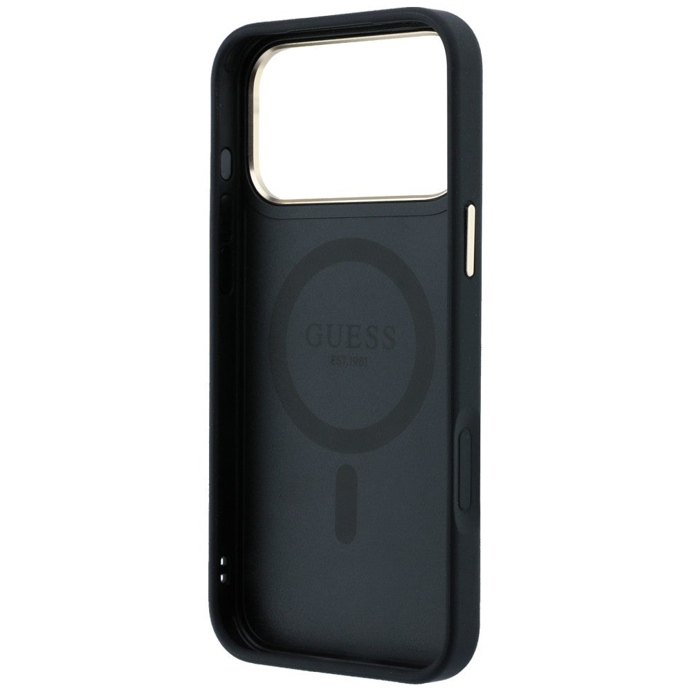 Husa de protectie Guess compatibil cu iPhone 17 Pro Max / iPhone 18 Pro Max, Negru