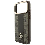 Husa de protectie Guess compatibil cu iPhone 17 Pro Max / iPhone 18 Pro Max, Maro