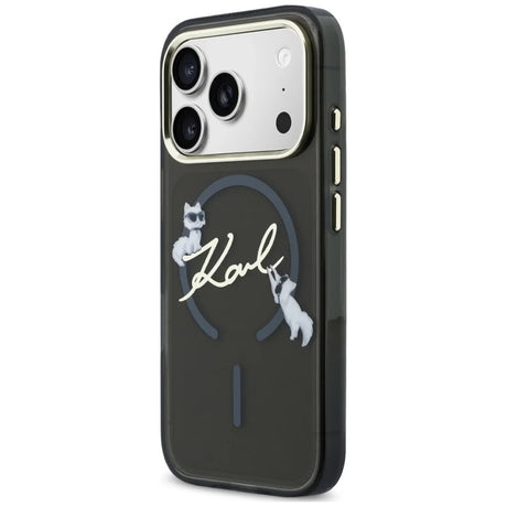 Husa de protectie Karl Lagerfeld compatibil cu iPhone 18 Pro, Negru