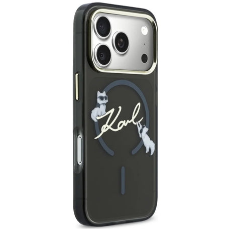 Husa de protectie Karl Lagerfeld compatibil cu iPhone 18 Pro, Negru