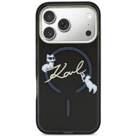 Husa de protectie Karl Lagerfeld compatibil cu iPhone 18 Pro, Negru
