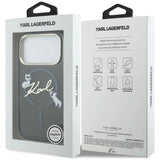 Husa de protectie Karl Lagerfeld compatibil cu iPhone 18 Pro, Negru