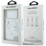 Husa de protectie Karl Lagerfeld compatibil cu iPhone 17 Pro Max / iPhone 18 Pro Max, Transparent