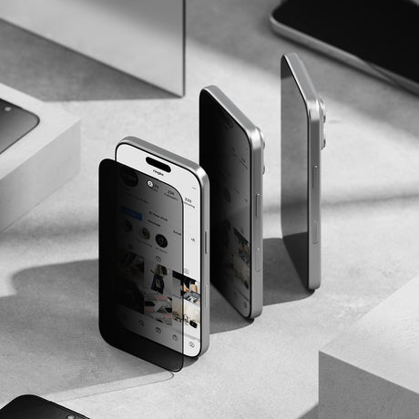 Folie de protectie Ringke Easy Slide compatibil cu iPhone 18 Pro Max, Negru