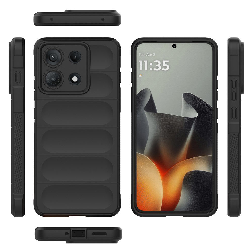 Husa de protectie Techsuit Magic Shield compatibil cu Motorola Edge 70 Max, Negru