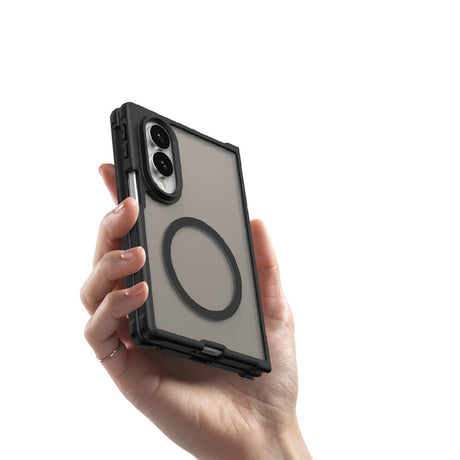 Husa de protectie Techsuit HaloFrost II MagSafe compatibil cu Samsung Galaxy Z Fold8, Mov