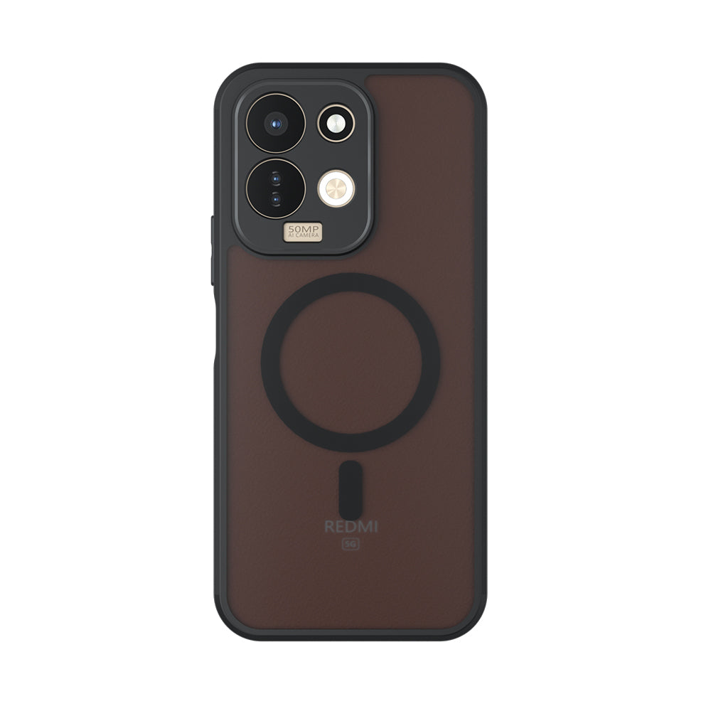 Husa de protectie Techsuit PureFrost MagSafe compatibil cu Xiaomi Redmi 17 4G / Redmi 17 5G, Negru