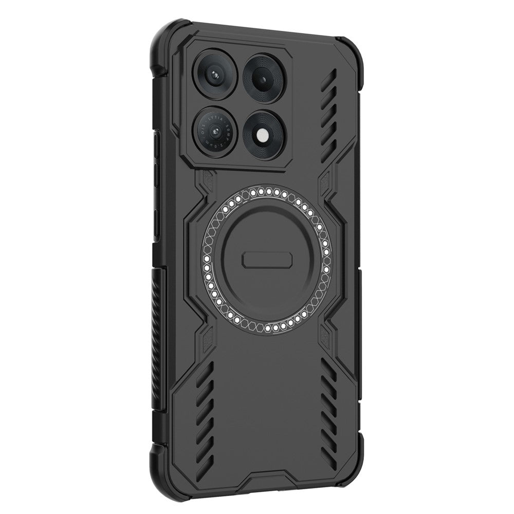 Husa de protectie Techsuit ArmorMag compatibil cu Motorola Edge 70 Max, Negru