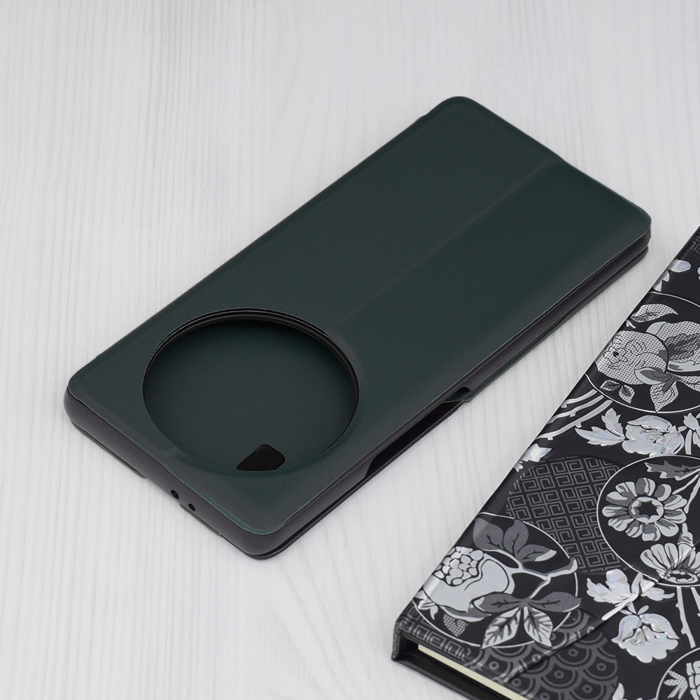 Husa de protectie Techsuit eFold Series compatibil cu Honor Magic5 Lite, Verde Inchis