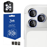 Folie de protectie 3mk Lens Protection Pro compatibil cu iPhone 18 Pro / iPhone 18 Pro Max, Albastru