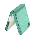 Husa de protectie Nillkin Iceblade Magnetic compatibil cu Samsung Galaxy Z Flip7, Verde