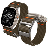 Curea smartwatch Spigen DuraPro Flex compatibil cu Apple Watch 6 / 12 / SE 3, Khaki