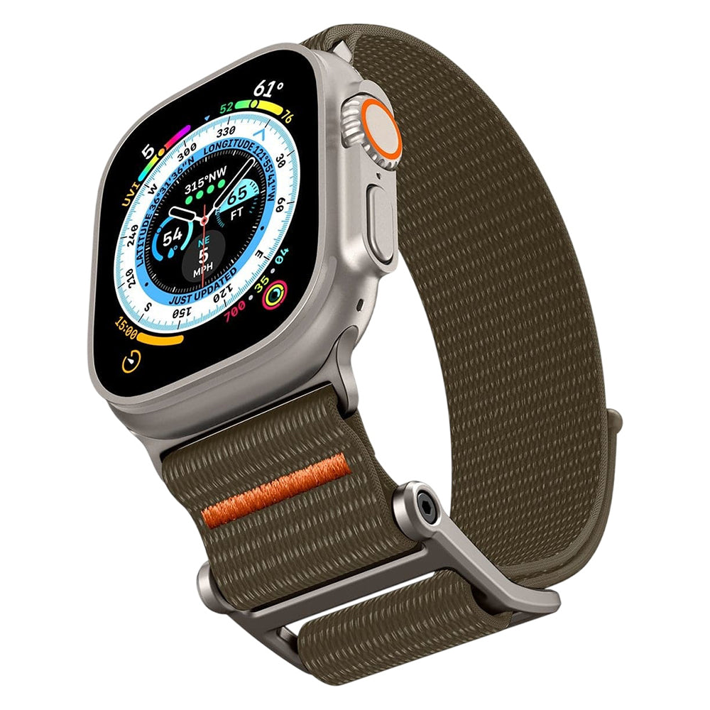Curea smartwatch Spigen DuraPro Flex compatibil cu Apple Watch 6 / 12 / SE 3, Khaki