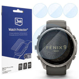 Folie smartwatch 3mk compatibil cu Garmin Fenix 9 Pro 51mm, Transparent