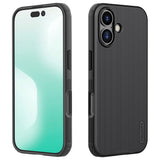 Husa de protectie Nillkin Super Frosted Shield Pro compatibil cu iPhone 17, Negru