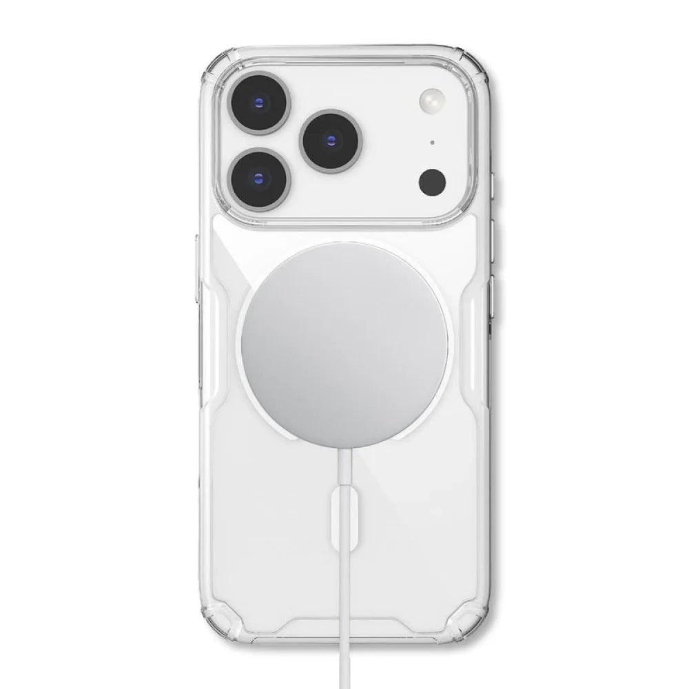 Husa de protectie Nillkin Nature TPU Pro compatibil cu iPhone 17 Pro / iPhone 18 Pro, Alb