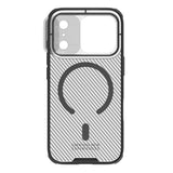 Husa de protectie Nillkin CamShield Pro Magnetic compatibil cu iPhone 17 Pro / iPhone 18 Pro, Negru Transparent