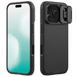 Husa de protectie Nillkin CamShield Pro Magnetic compatibil cu iPhone 17 Pro Max / iPhone 18 Pro Max, Negru