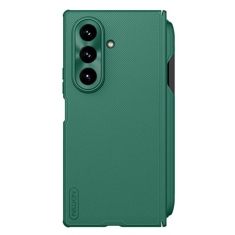 Husa de protectie Nillkin Super Frosted Shield Fold compatibil cu Samsung Galaxy Z Fold7, Verde