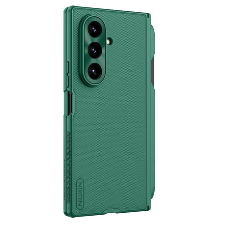 Husa de protectie Nillkin Super Frosted Shield Fold compatibil cu Samsung Galaxy Z Fold7, Verde