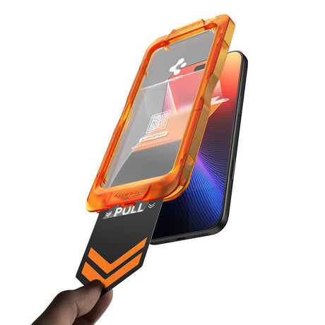Folie de protectie Spigen Glas.tR AlignMaster S compatibil cu iPhone 18 Pro / iPhone 17 Pro, Transparent