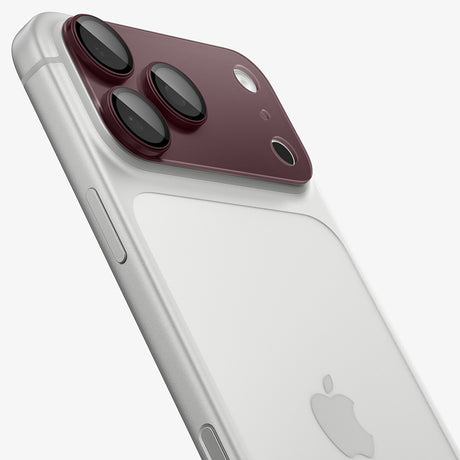 Folie de protectie Spigen Optik.tR EZ Fit Pro XL compatibil cu iPhone 18 Pro Max, Visiniu
