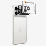 Folie de protectie Spigen Optik.tR EZ Fit Pro XL compatibil cu iPhone 18 Pro Max, Gri
