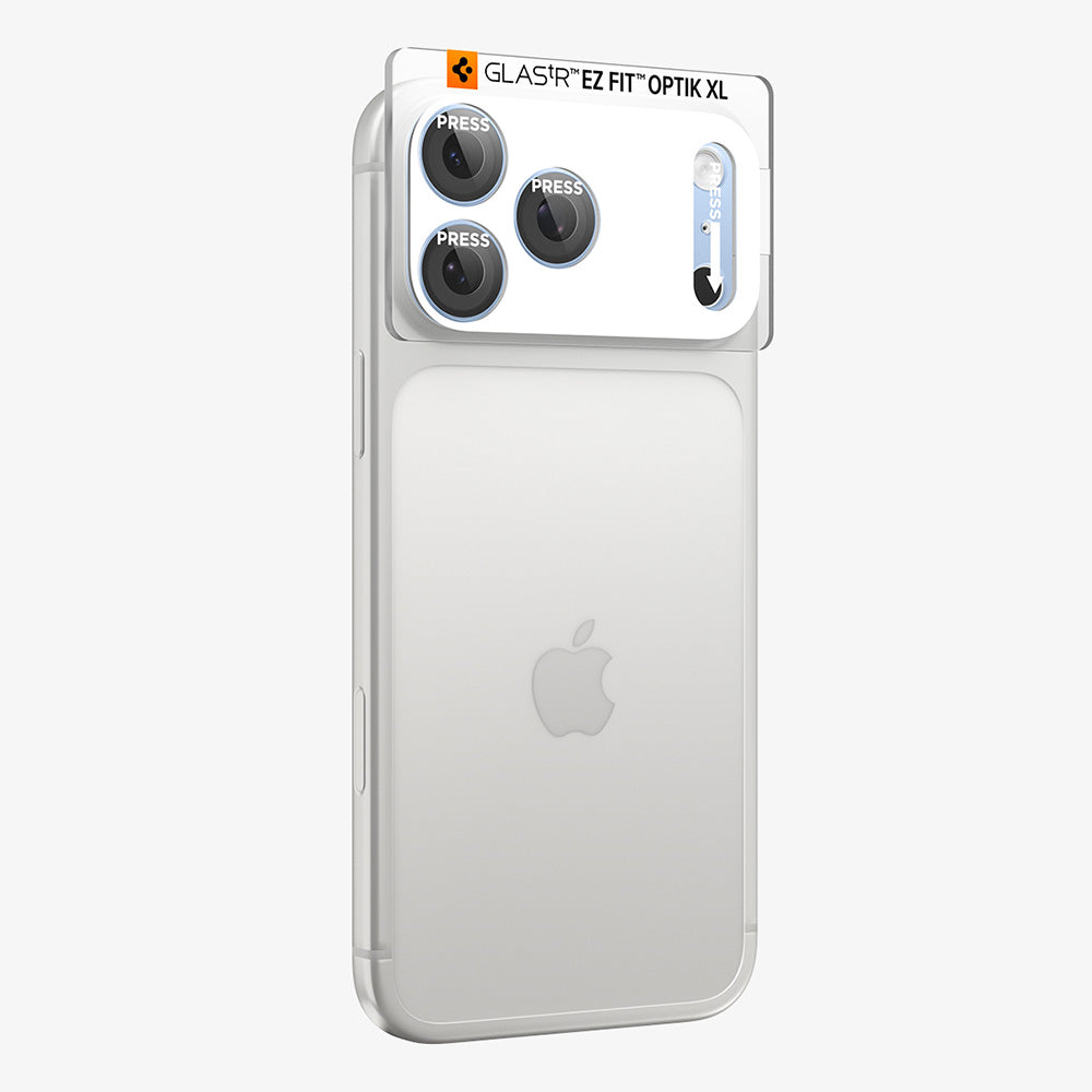 Folie de protectie Spigen Optik.tR EZ Fit Pro XL compatibil cu iPhone 18 Pro Max, Albastru