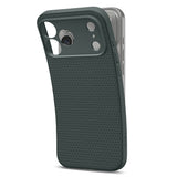 Husa de protectie Spigen Liquid Air compatibil cu iPhone 17 Pro / iPhone 18 Pro, Verde
