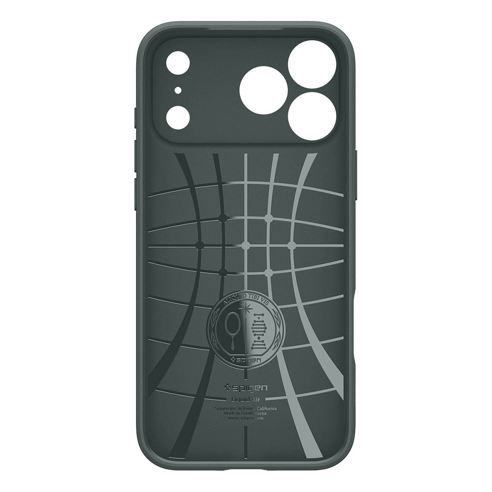 Husa de protectie Spigen Liquid Air compatibil cu iPhone 17 Pro Max / iPhone 18 Pro Max, Verde