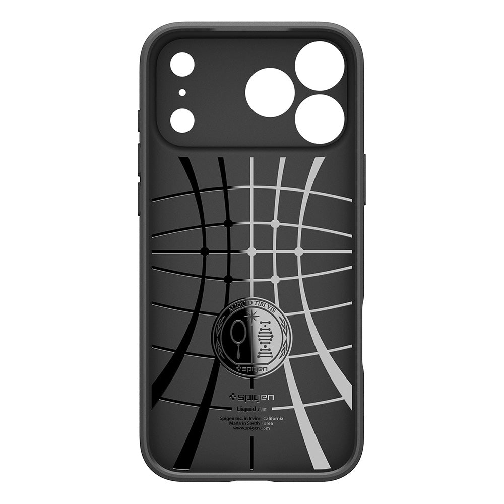 Husa de protectie Spigen Liquid Air compatibil cu iPhone 17 Pro / iPhone 18 Pro, Negru