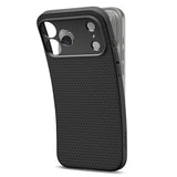 Husa de protectie Spigen Liquid Air compatibil cu iPhone 17 Pro / iPhone 18 Pro, Negru