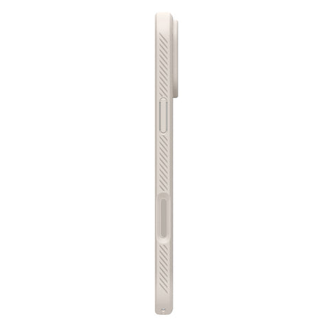 Husa pentru iPhone 18 Pro / iPhone 17 Pro - Spigen Liquid Air (ACS12152) - Natural Titanium