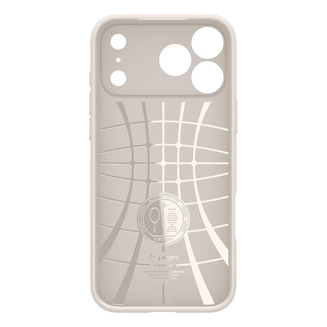 Husa pentru iPhone 18 Pro / iPhone 17 Pro - Spigen Liquid Air (ACS12152) - Natural Titanium
