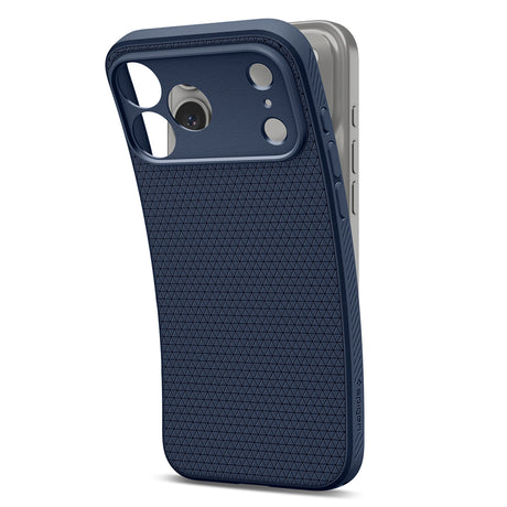 Husa de protectie Spigen Liquid Air compatibil cu iPhone 17 Pro Max / iPhone 18 Pro Max, Albastru
