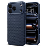Husa de protectie Spigen Liquid Air compatibil cu iPhone 17 Pro Max / iPhone 18 Pro Max, Albastru