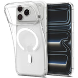 Husa de protectie Spigen Liquid Crystal compatibil cu iPhone 17 Pro Max / iPhone 18 Pro Max, Alb