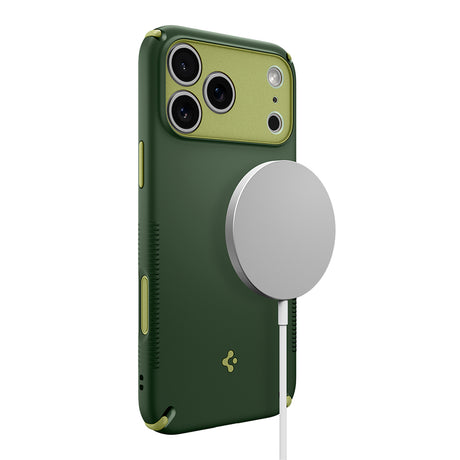 Husa de protectie Spigen Caseology Nano Pop compatibil cu iPhone 17 Pro Max / iPhone 18 Pro Max, Verde