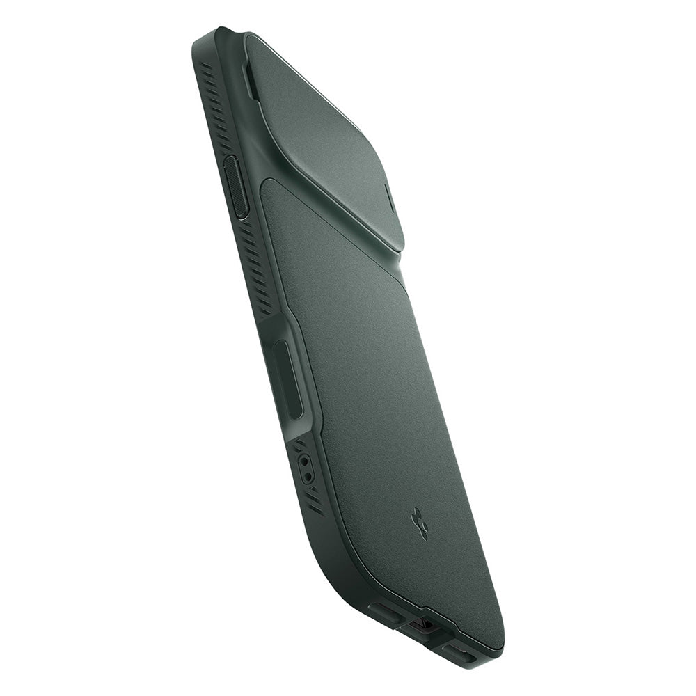 Husa de protectie Spigen Optik Armor compatibil cu iPhone 18 Pro / iPhone 17 Pro, Verde