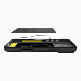 Husa de protectie Spigen Rugged Armor compatibil cu iPhone 18 Pro Max / iPhone 17 Pro Max, Negru