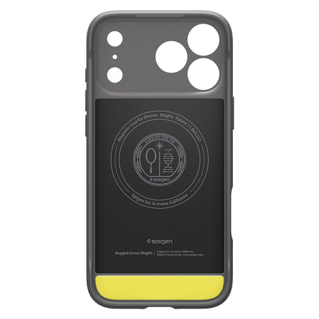 Husa de protectie Spigen Rugged Armor compatibil cu iPhone 18 Pro Max / iPhone 17 Pro Max, Gri