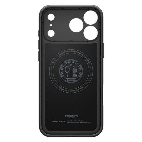 Husa de protectie Spigen Thin Fit compatibil cu iPhone 17 Pro / iPhone 18 Pro, Negru
