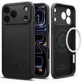 Husa de protectie Spigen Thin Fit compatibil cu iPhone 17 Pro / iPhone 18 Pro, Negru