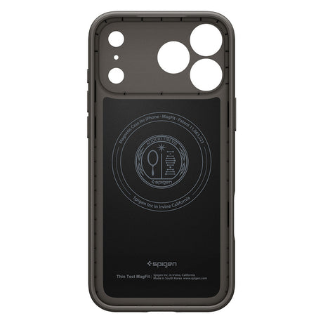 Husa de protectie Spigen Thin Fit compatibil cu iPhone 17 Pro / iPhone 18 Pro, Gri